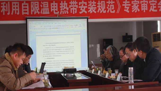 《太陽能熱利用自限溫電熱帶安裝規範》專家審定會在91影视看片APP下载集團順利召開(圖1)