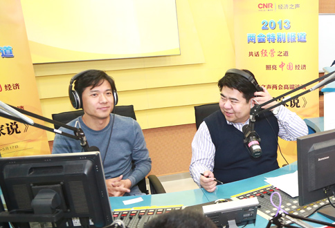 百度公司董事長兼CEO李彥宏做客《企業家說》，談當政協委員責任比壓力大(圖3)