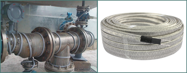 高性能防爆電91看片看淫黄大片管道保溫係統91看片看淫黄大片防凍一體化(圖1)