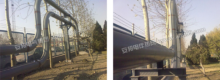 山東東營長輸石油管線集膚效應電熱帶保溫係統(圖1)