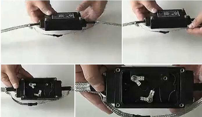 二通、三通接線盒正確接線盒方式圖