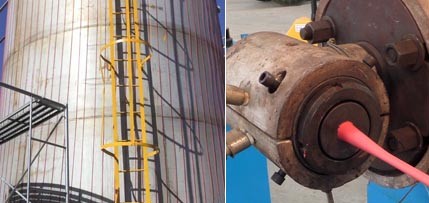 大型煤焦油儲罐防凍選擇串聯恒功率電91看片看淫黄大片帶(圖1)