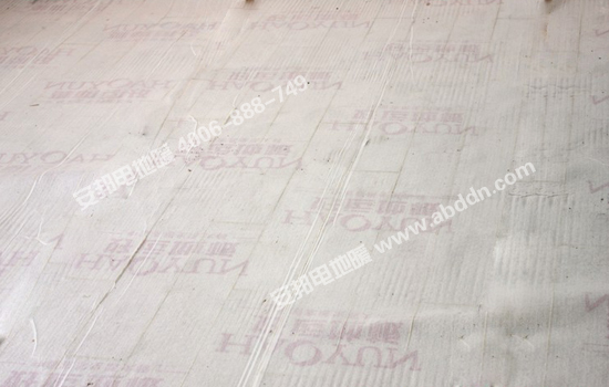 電地暖安裝前平整幹淨地麵