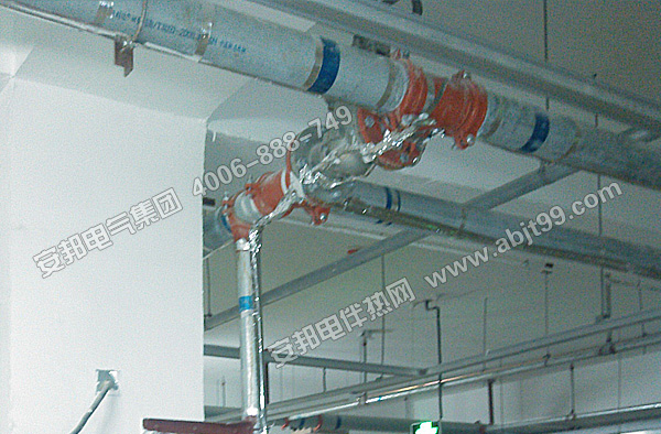 北京順義住宅地下車庫消防管道電91看片看淫黄大片係統