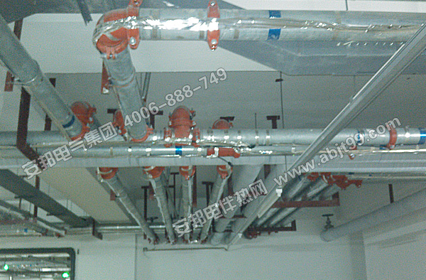 北京順義住宅地下車庫消防管道電91看片看淫黄大片係統(圖2)