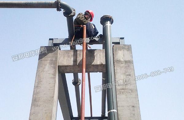 內蒙古烏海熱電廠2×20MW機組脫硫增容改造電91看片看淫黄大片保溫工程(圖2)