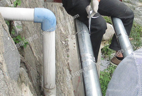 西安子午武警部隊給水和消防管道電91看片看淫黄大片保溫(圖2)