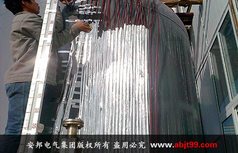 江蘇濱海化工工業園硫酸儲罐電91看片看淫黄大片保溫