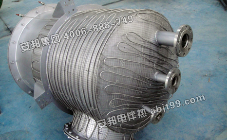 新昌製藥電91看片看淫黄大片保溫MI加熱電纜安裝案例(圖2)