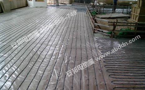 陝西商洛房地產銷樓大廳發熱電纜電地暖(圖4)